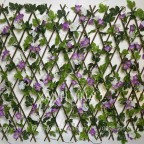 Hàng rào hoa lá giả 